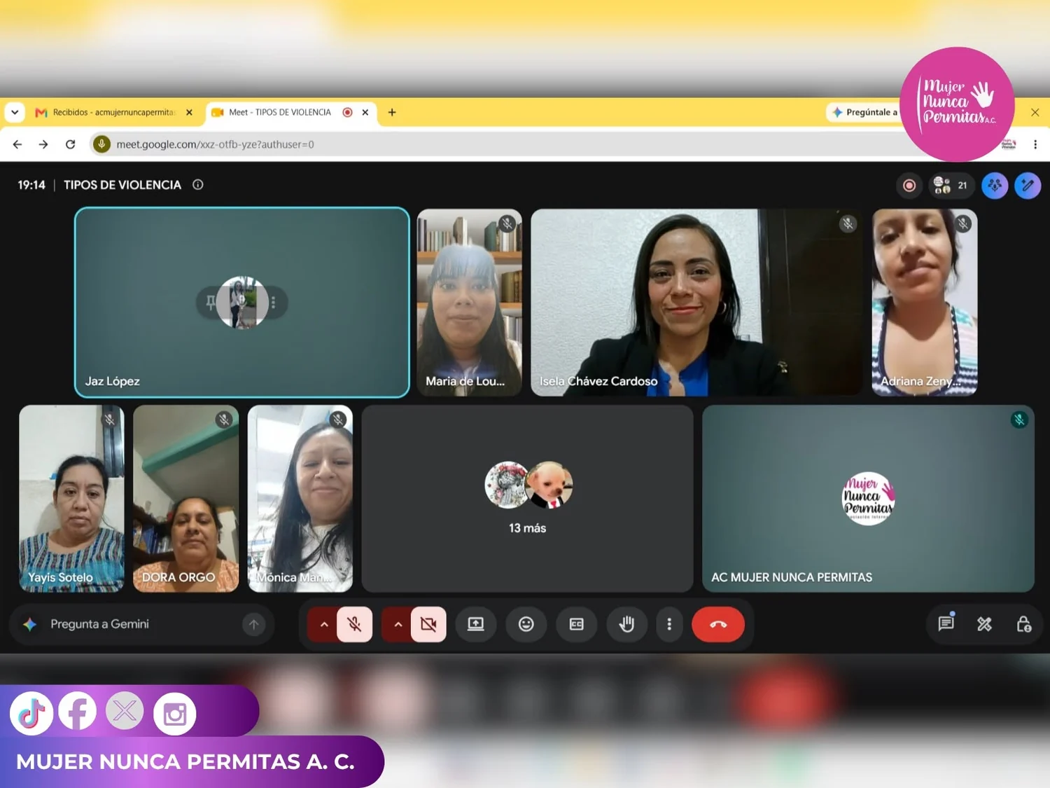 Videoconferencia “Tipos de Violencia”